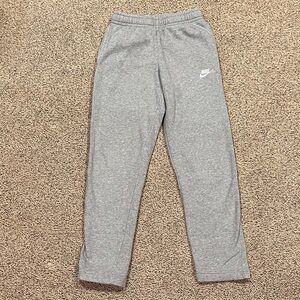 Nike XS Men Light Gray Joggers